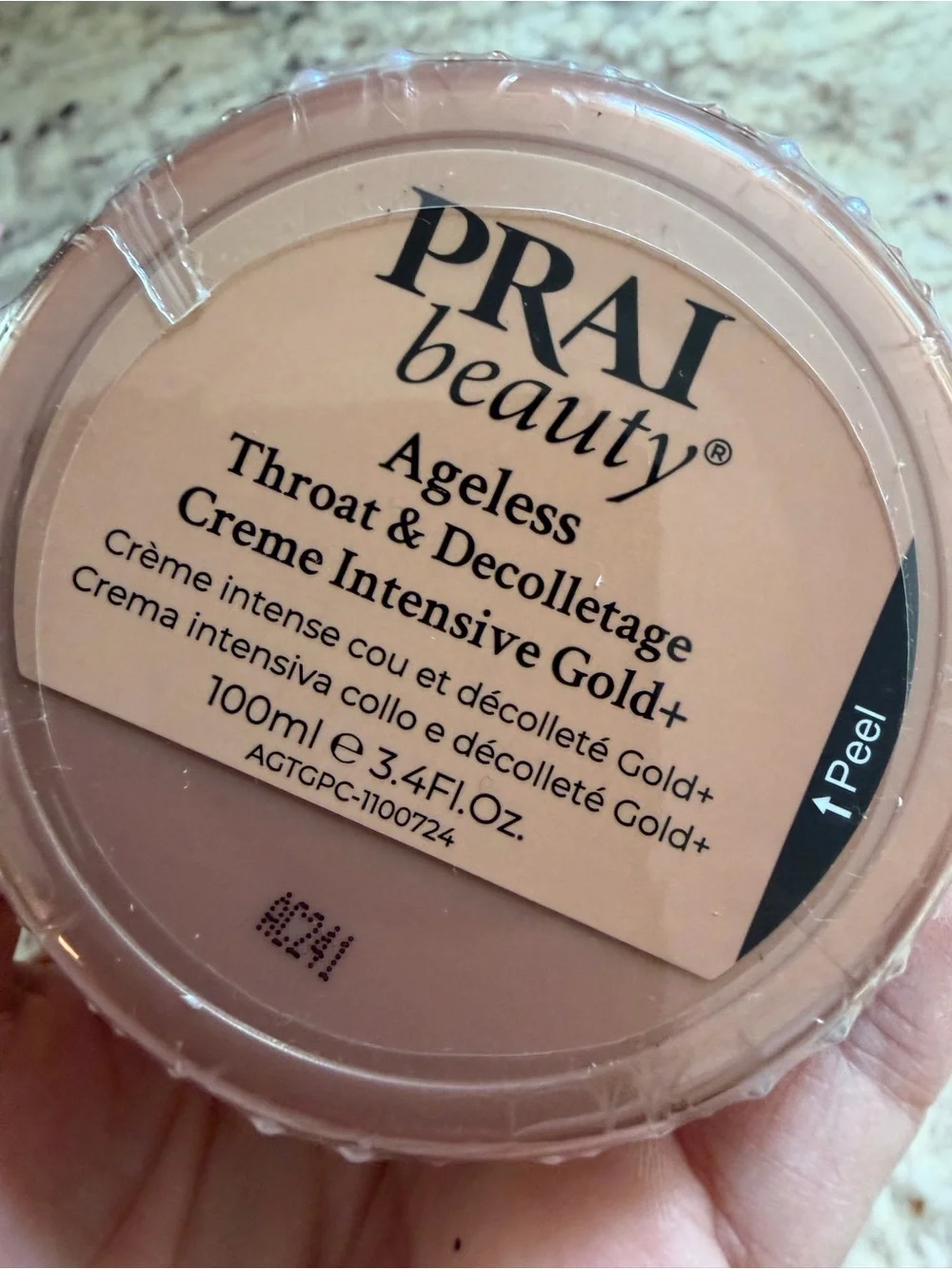 Prai Beauty Ageless Throat And Decolletage Creme Intensive Gold ~ 3.4 oz